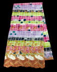 Broderie Lafaya sur imprimé - M24