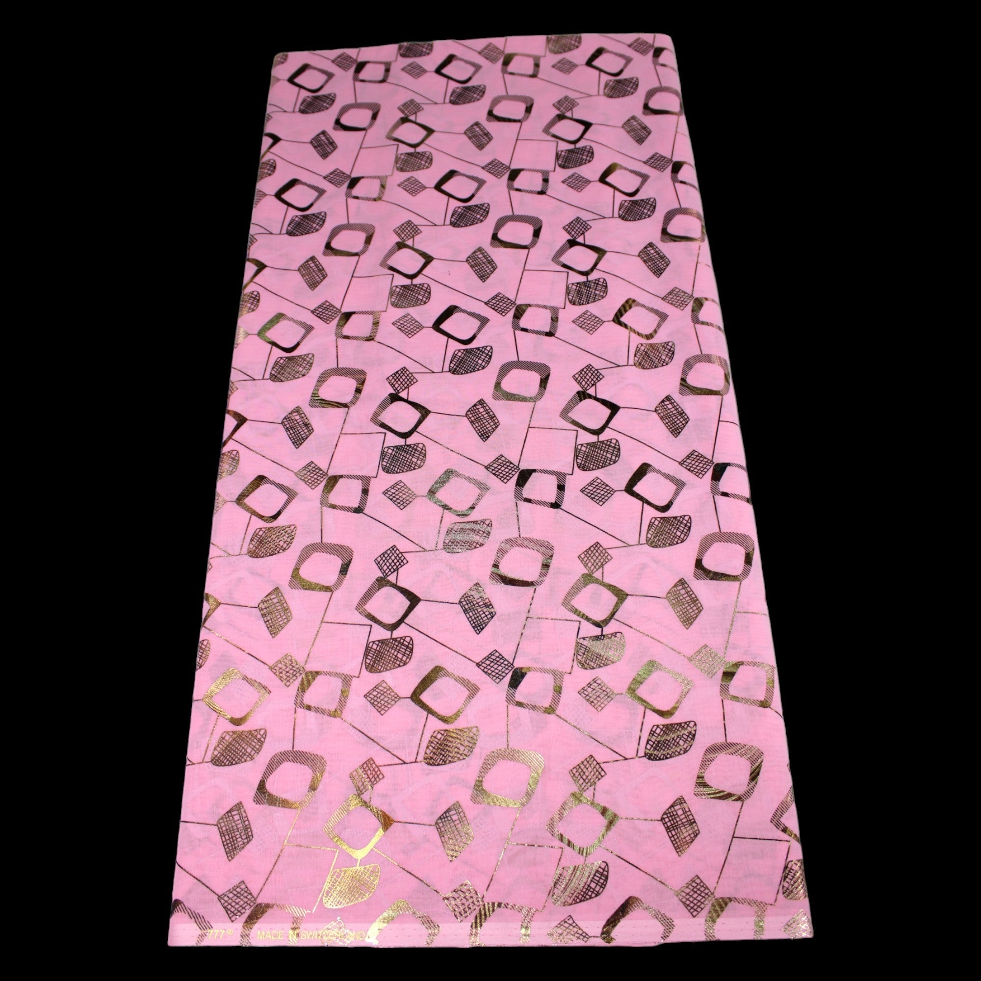 Feuille d'or imprimée - Dessin 1