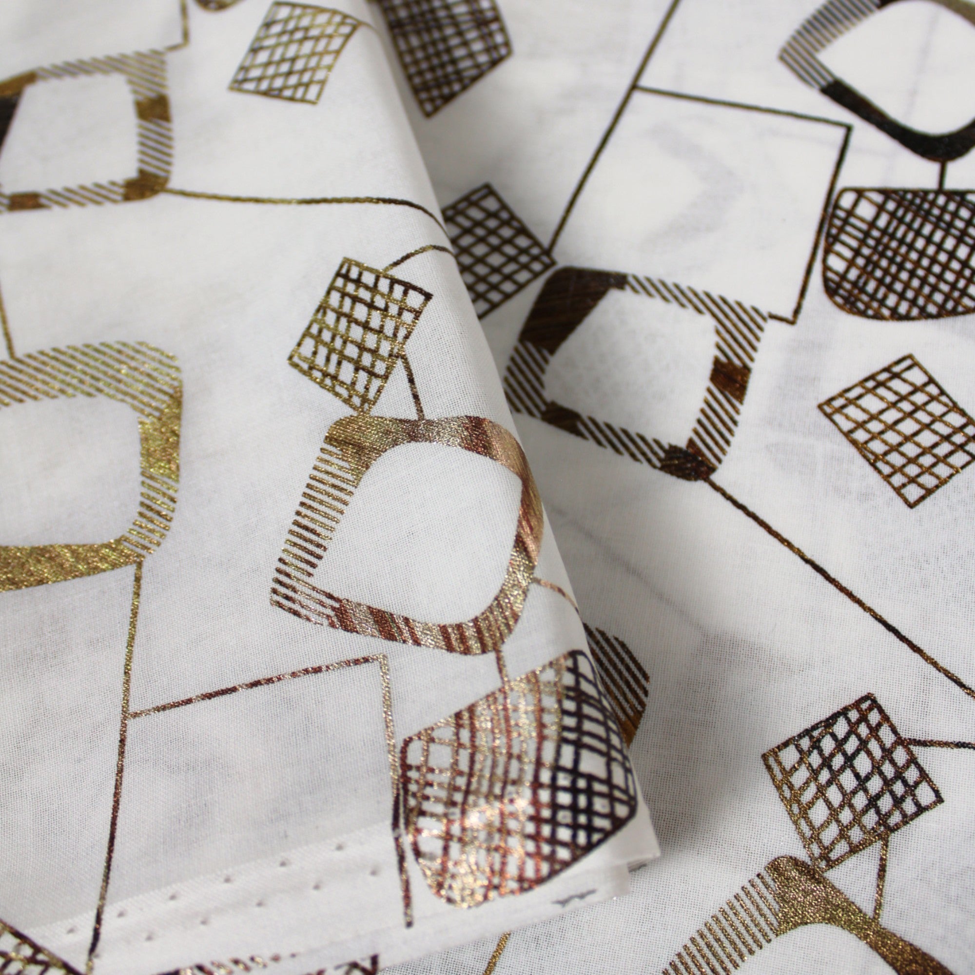 Gold Folie Printed - Dessin 1