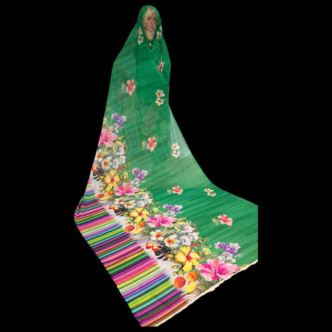 Voile imprimé - P23 Dessin 7