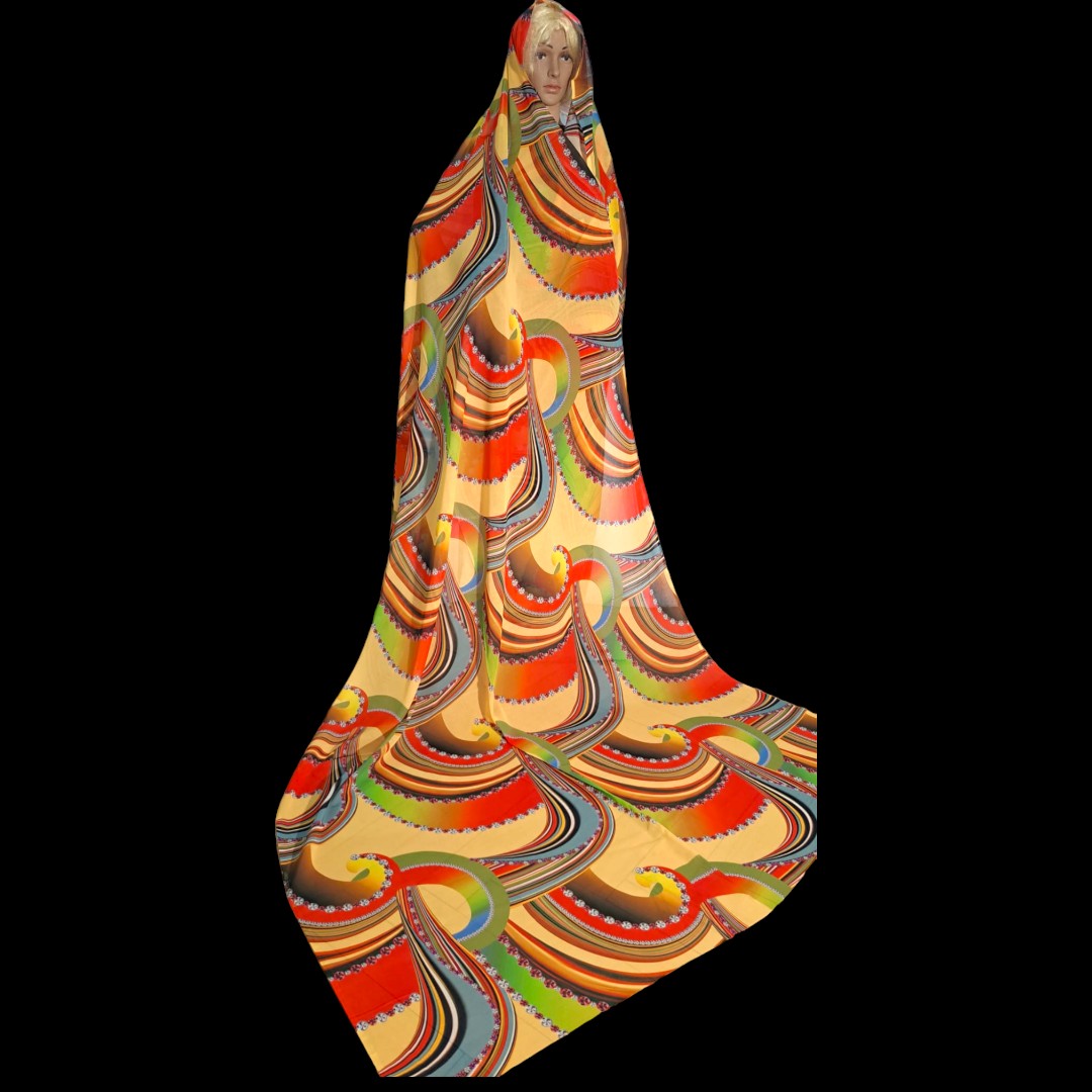 Voile imprimé - P23 Dessin 1