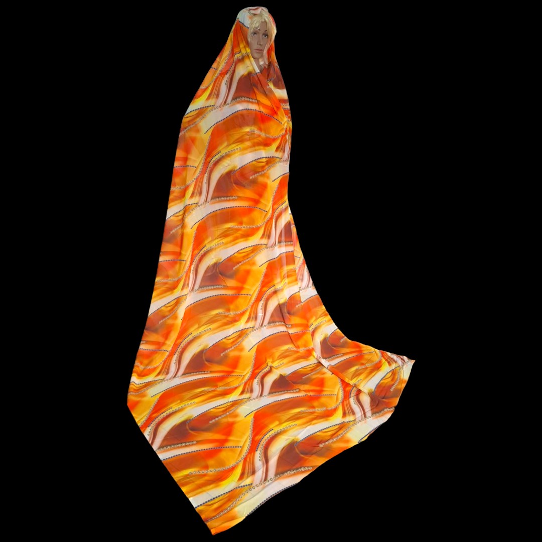 Voile imprimé - P23 Dessin 2