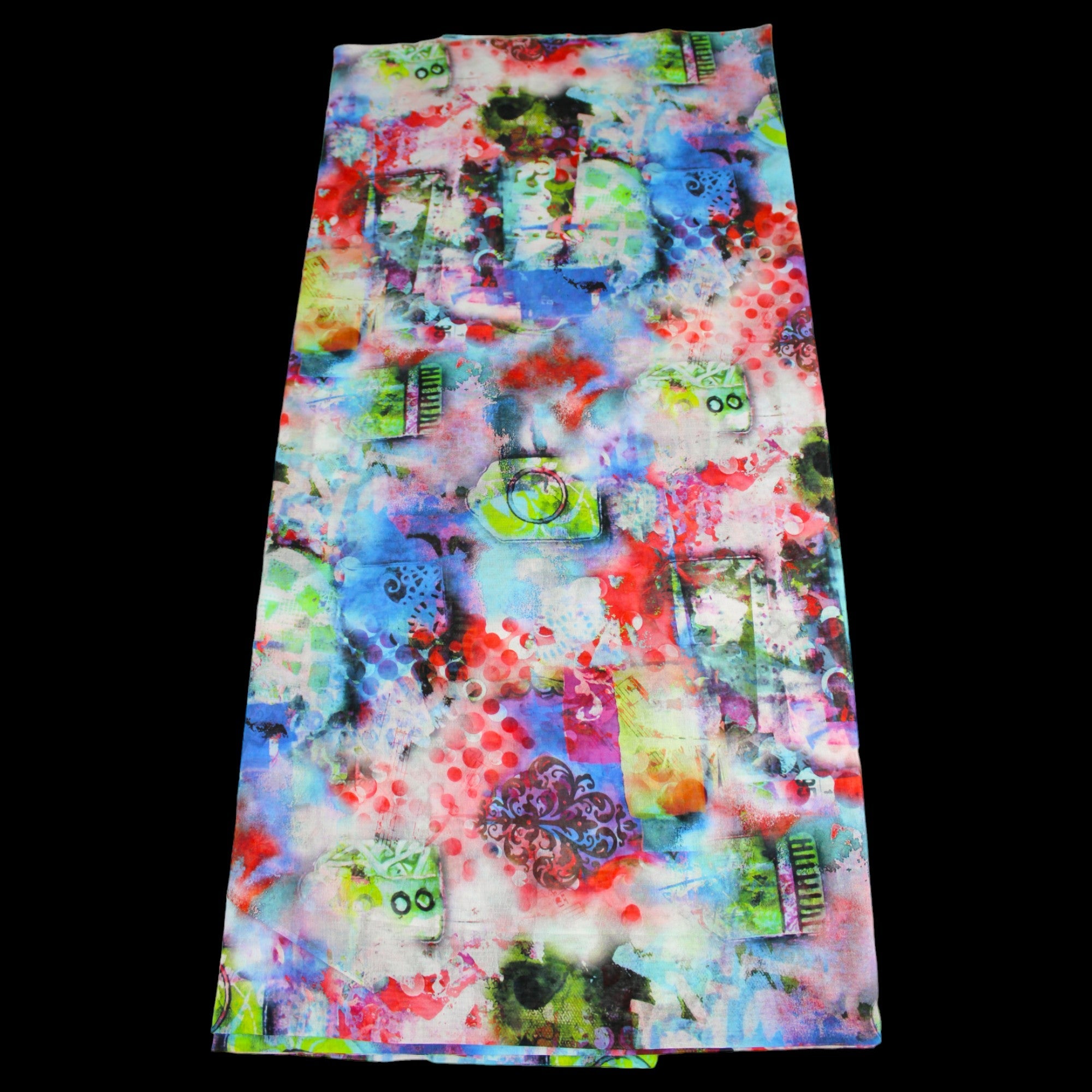 Voile imprimé - P23 Dessin 4