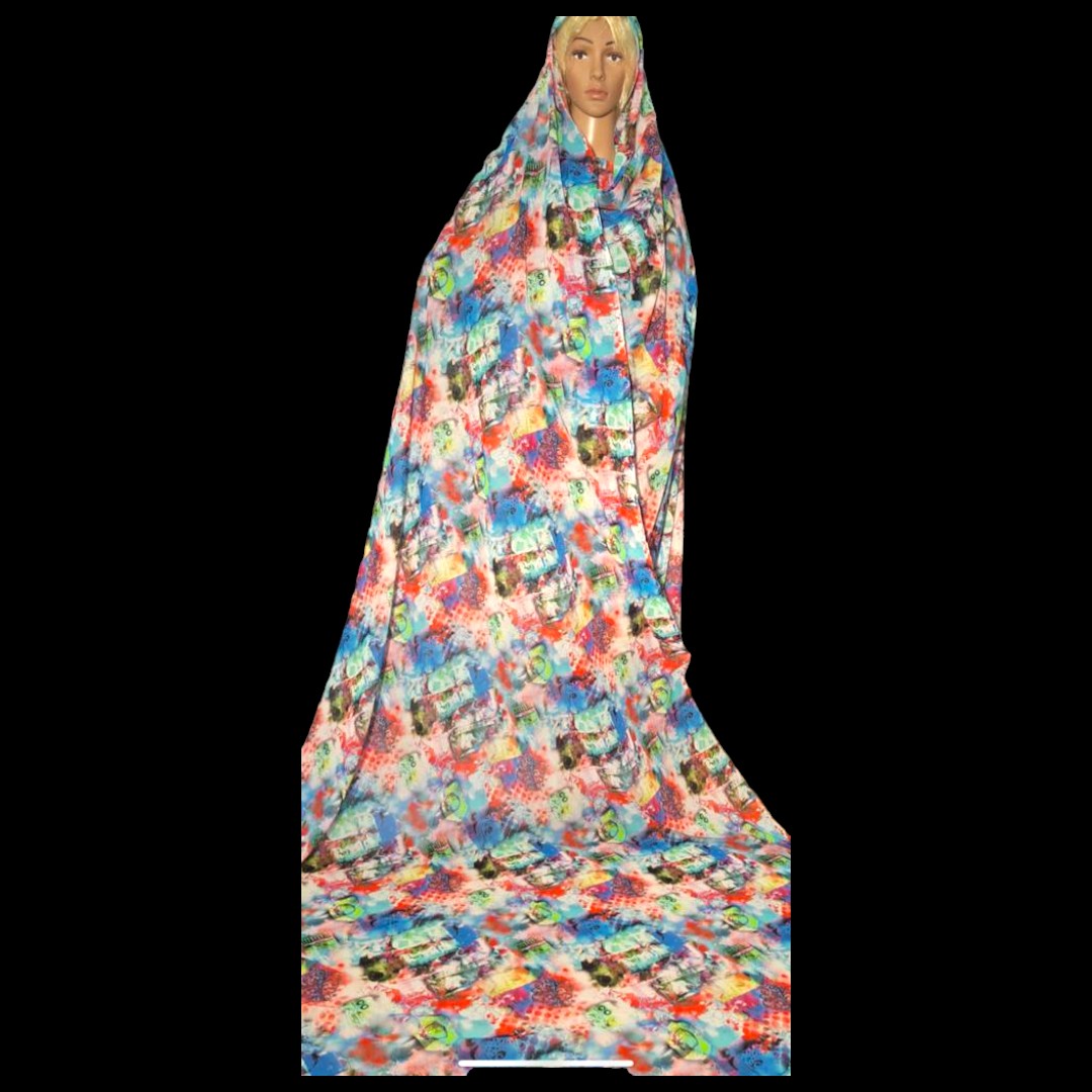 Voile imprimé - P23 Dessin 4