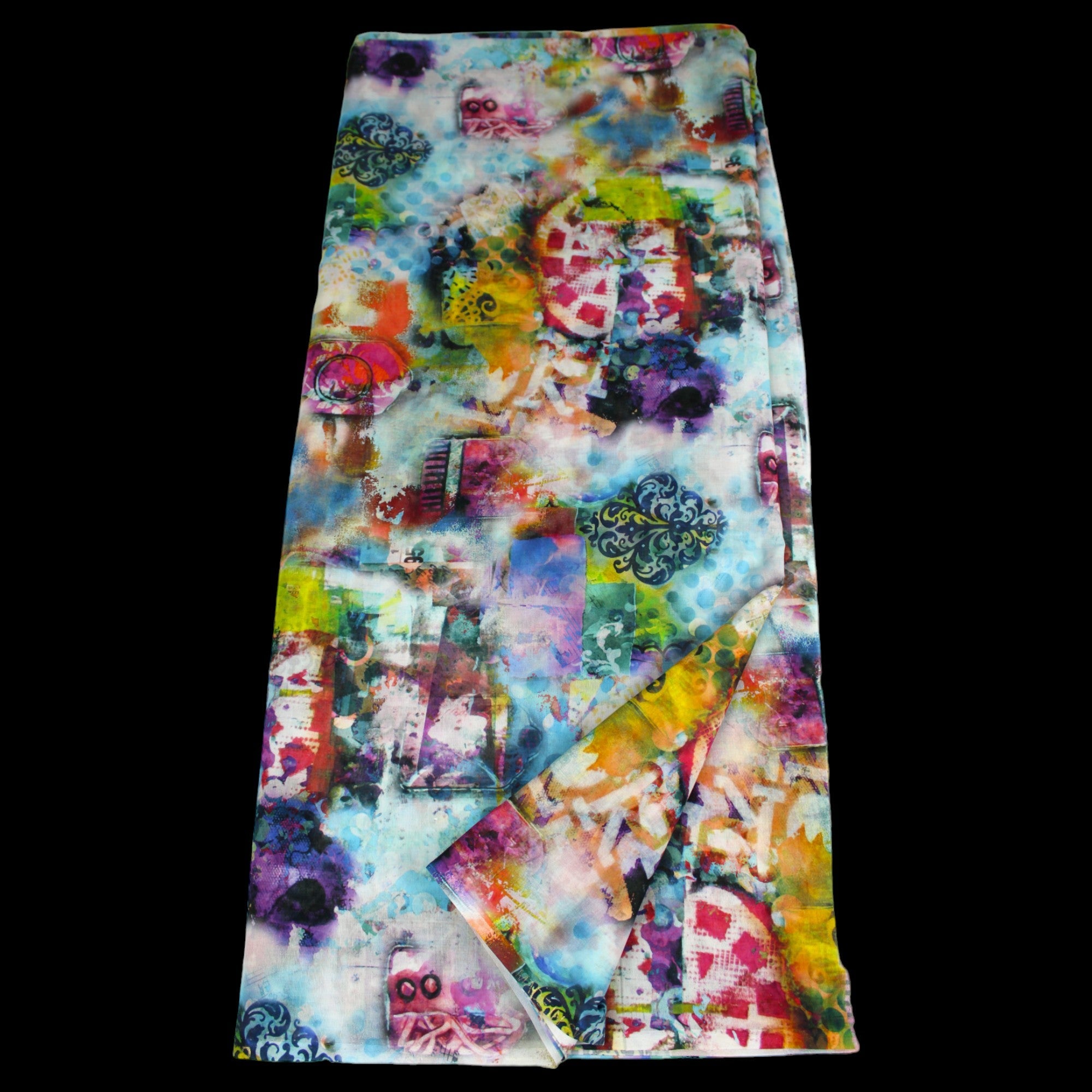 Voile imprimé - P23 Dessin 4